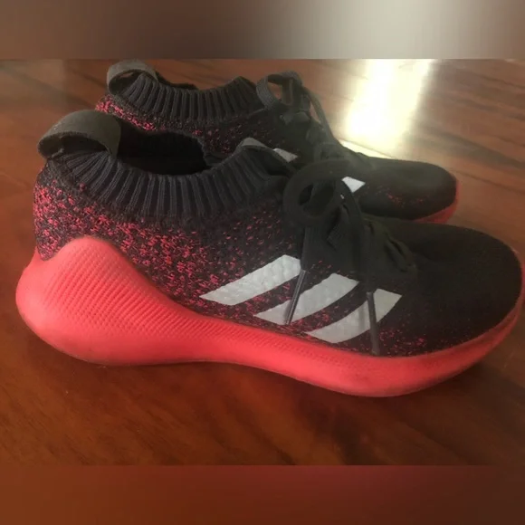 Adidas Pure Bounce+ running shoes Size 7 - Picture 1 of 5